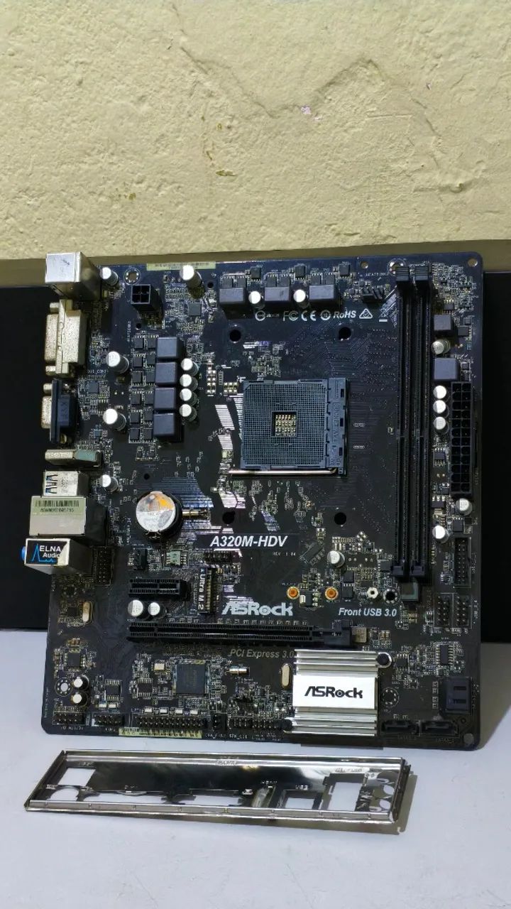 Placa Mãe ASRock A320M-HDV - Foto 3