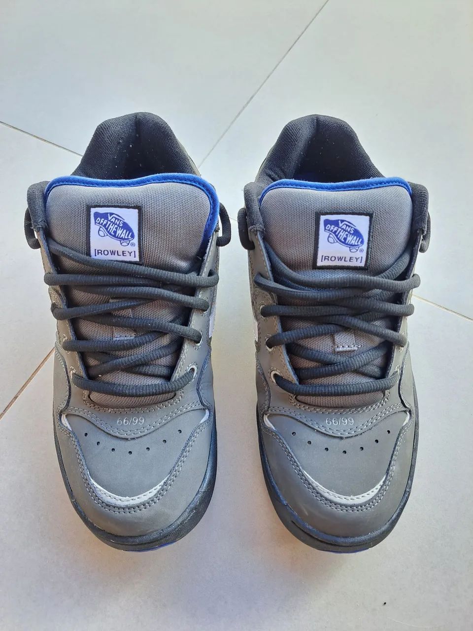 tênis vans rowley xlt cinza - Foto 3