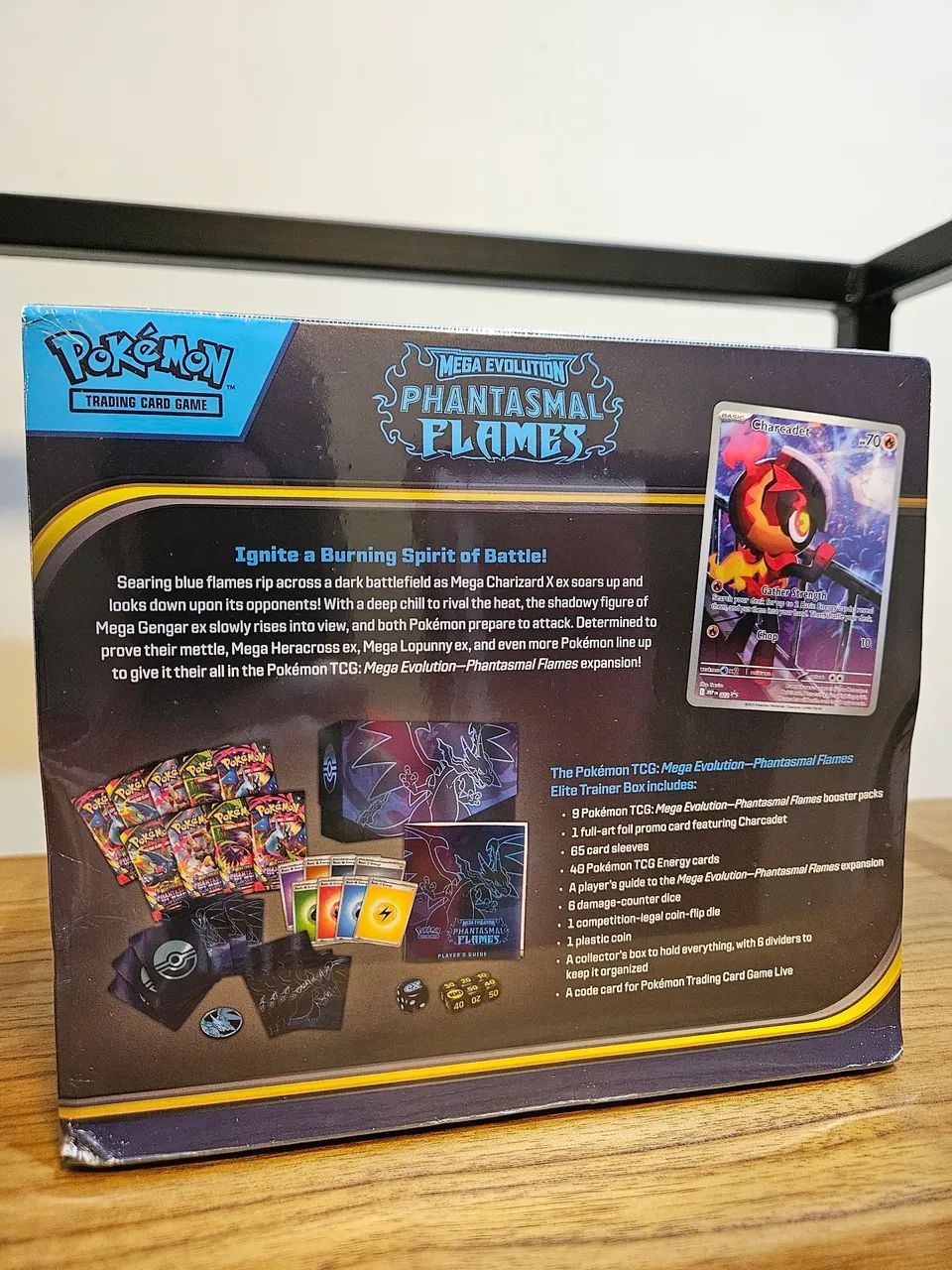 Phantasmal Flames Elite Trainer Box - ETB Pokémon TCG  - Foto 2