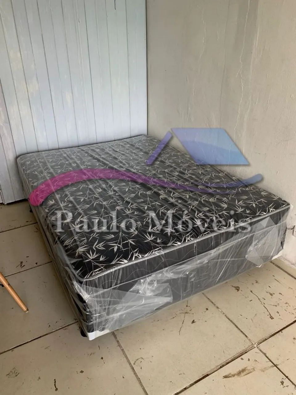 Cama box casal molas ensacadas  - Foto 2