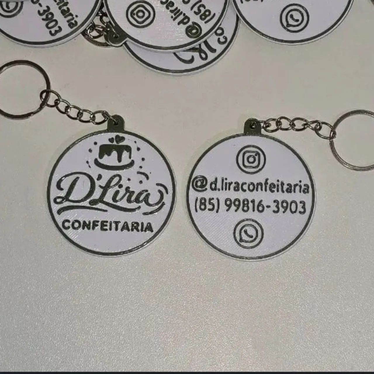 Chaveiros Personalizados NFC TAG