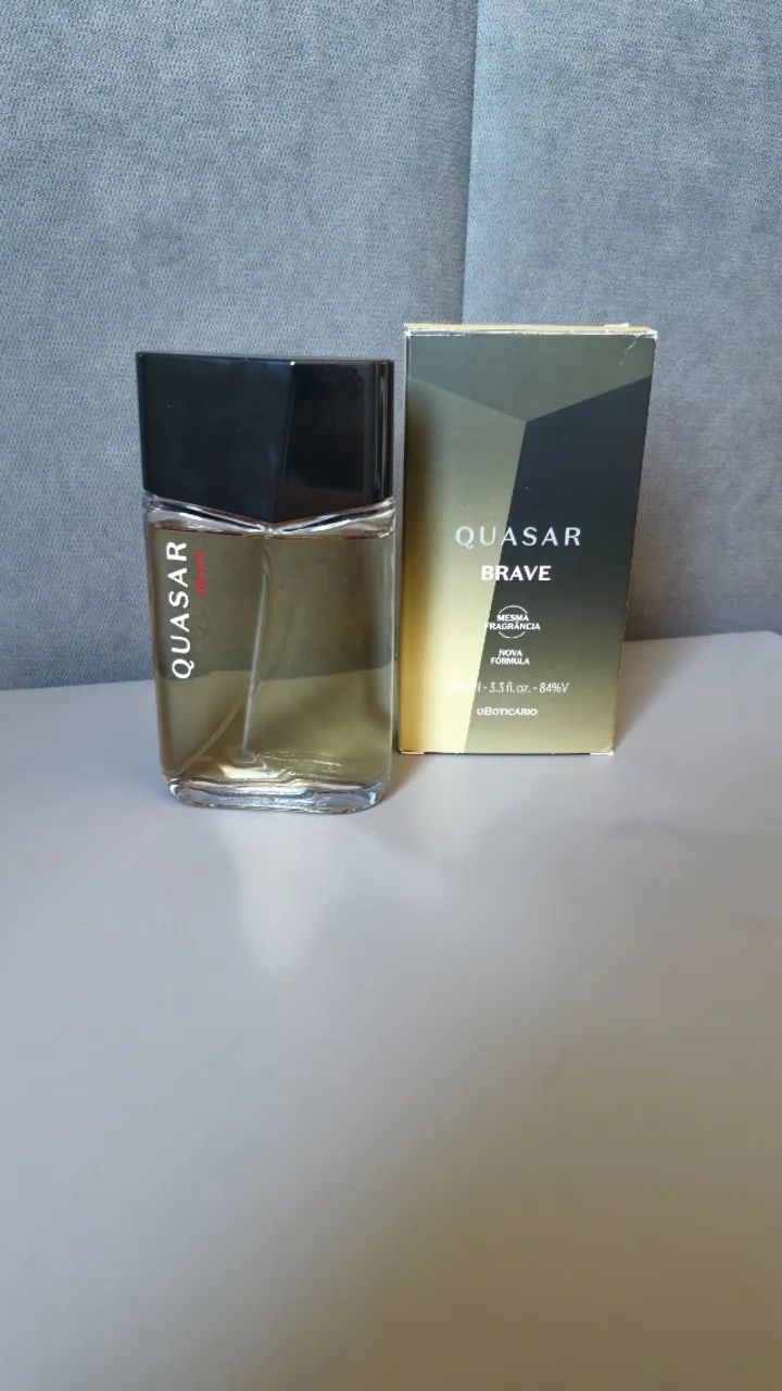 Perfume Quasar Brave Original O Boticário 100ml + Caixa | Excelente Estado