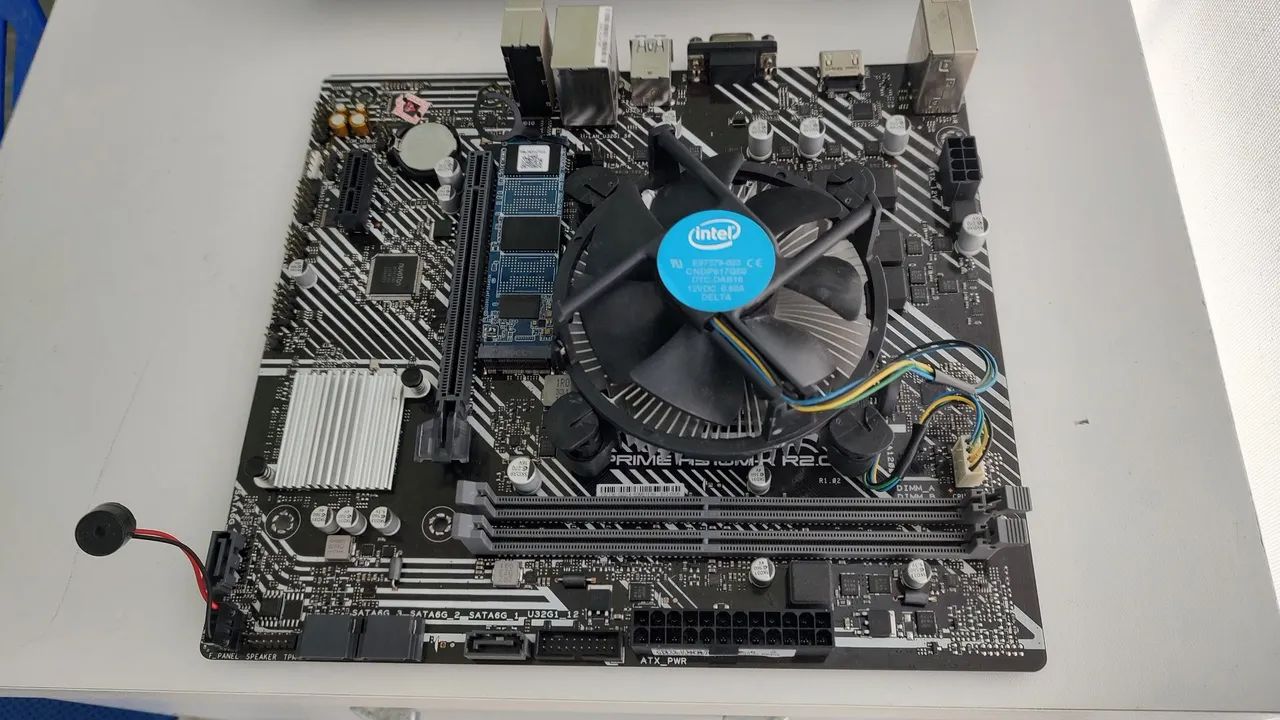 kit Asus Prime H510 nova +processador+ssd - Foto 2