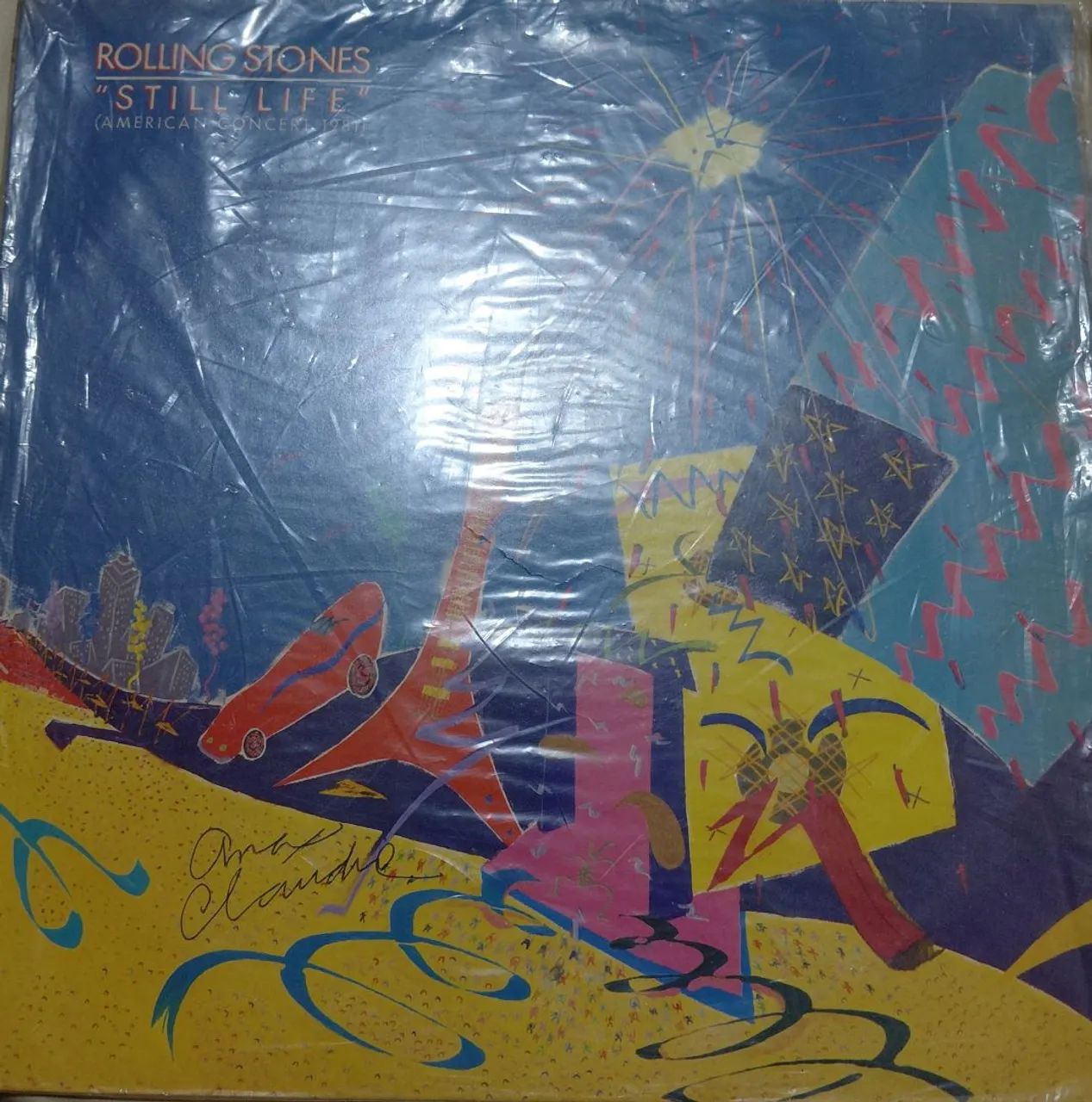 LP em vinil da banda The Rolling Stones- Vintage 1981