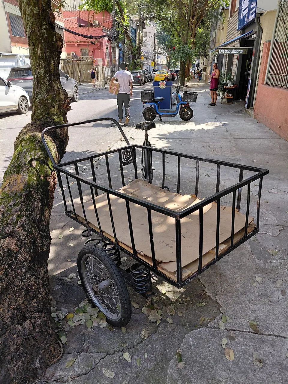 Bicicleta Triciclo De Carga Dianteira  - Foto 2