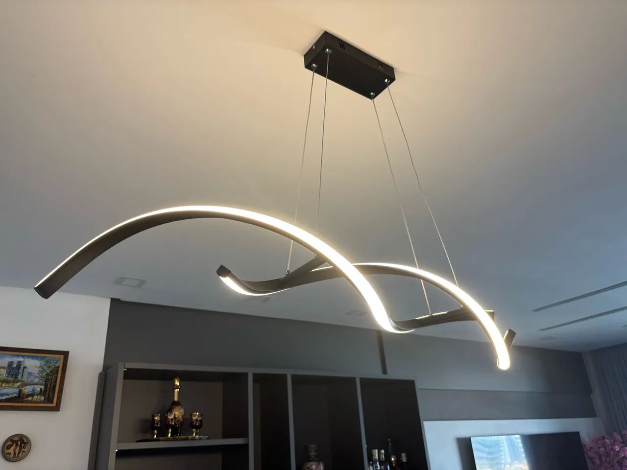 Lustre com Led - Foto 2