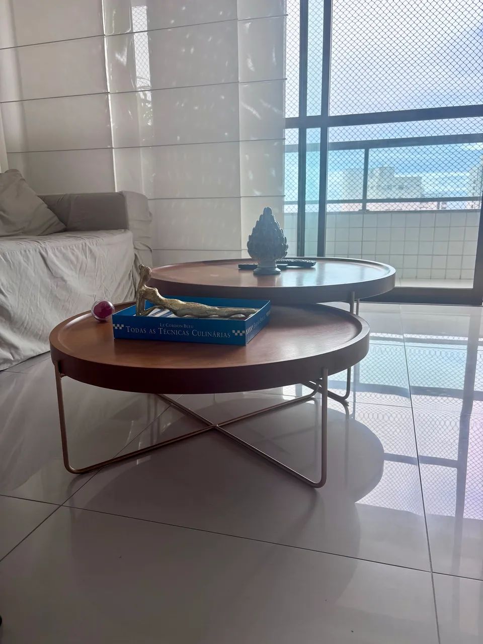 Centro duplo de Sala Living 