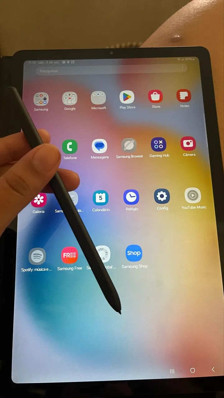 Tablet S6 lite Samsung 128gb - Foto 3