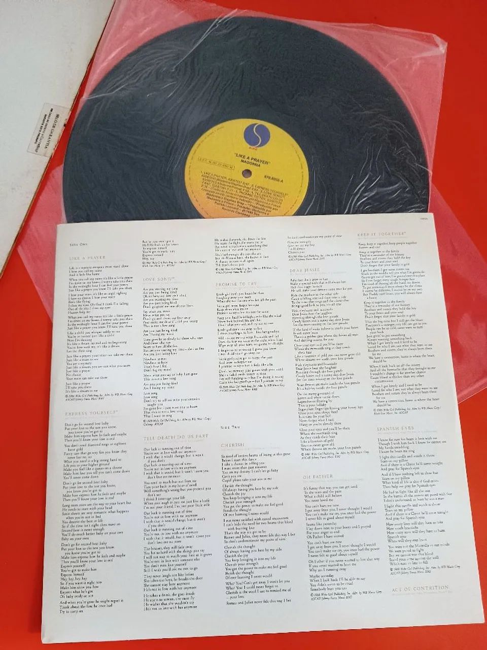 LP disco de vinil like a Prayer Madonna  - Foto 5