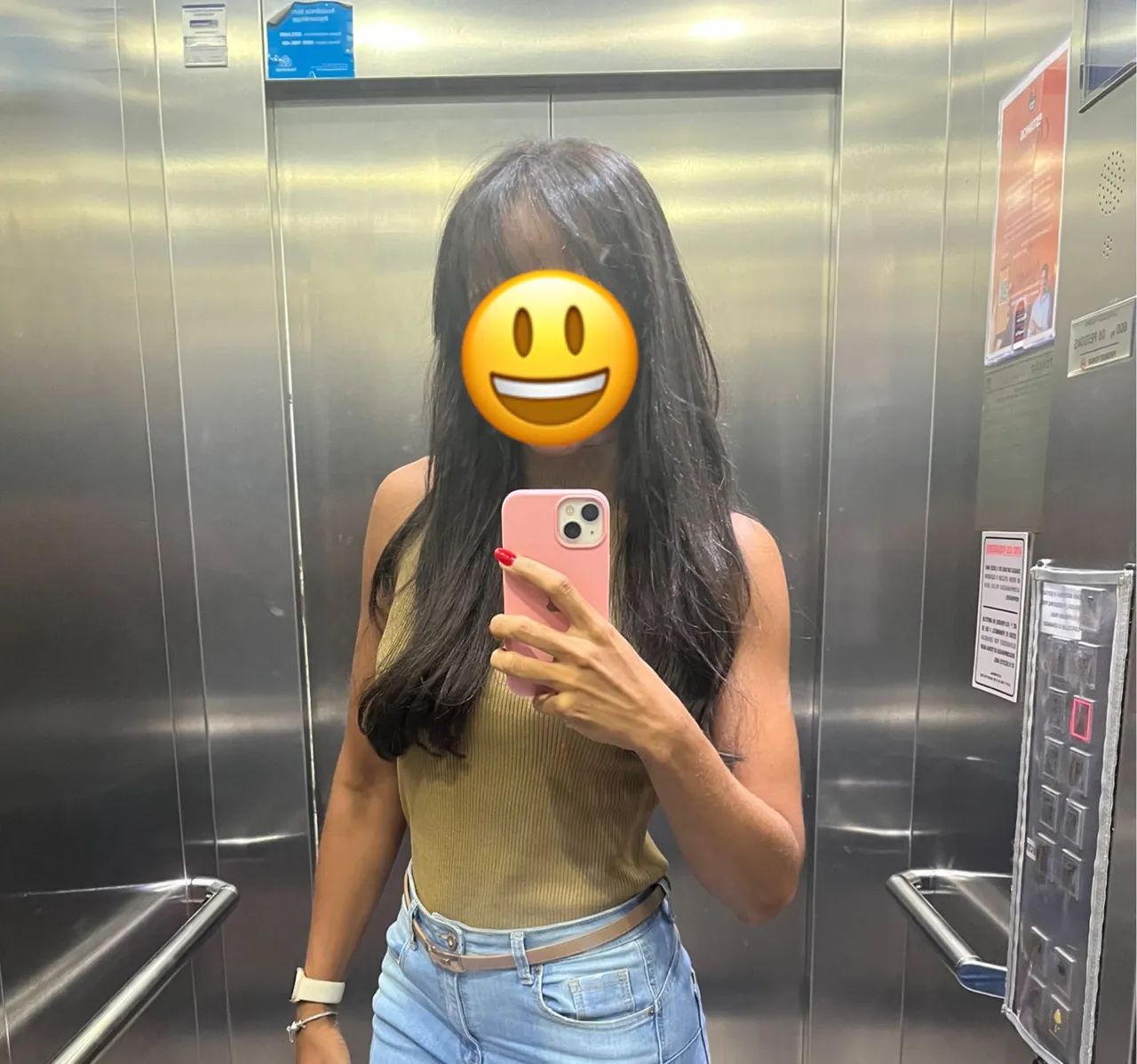 Cabelo humano indiano 55cm leve ondulado  - Foto 3