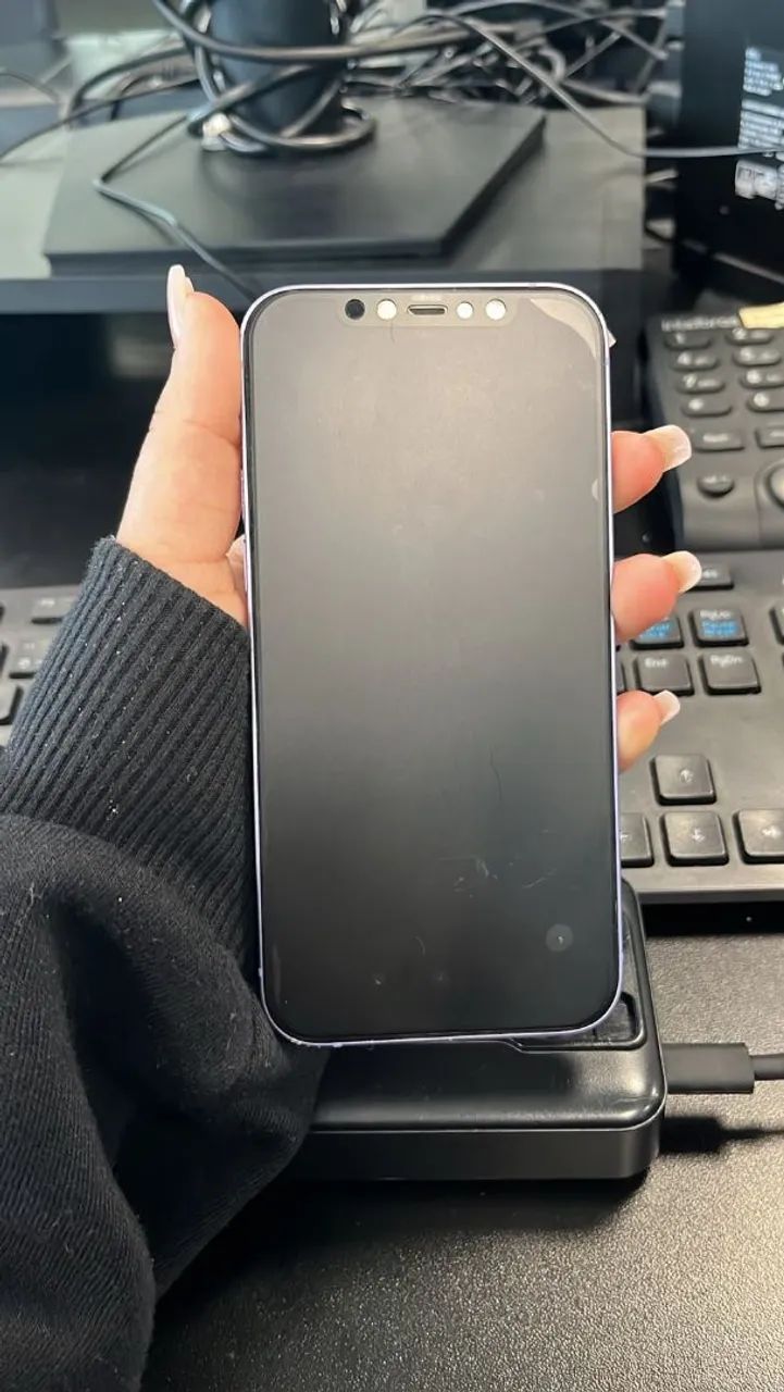 iPhone 12 128GB Lilás (Roxo) - Muito conservado ? - Foto 4