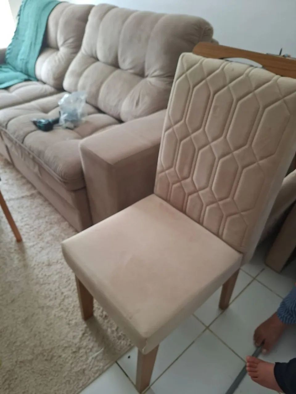 2 Cadeiras de Jantar 100% MDF - Muito Conservadas - Foto 3