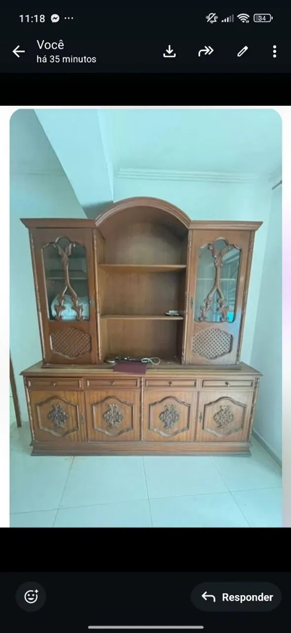 Vendo estante madeira maciça 471883723174072320