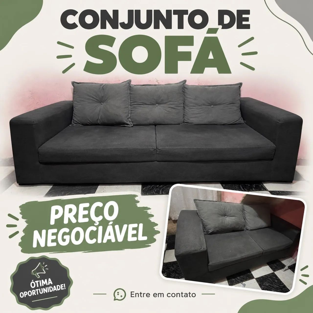 Conjunto de sofá 