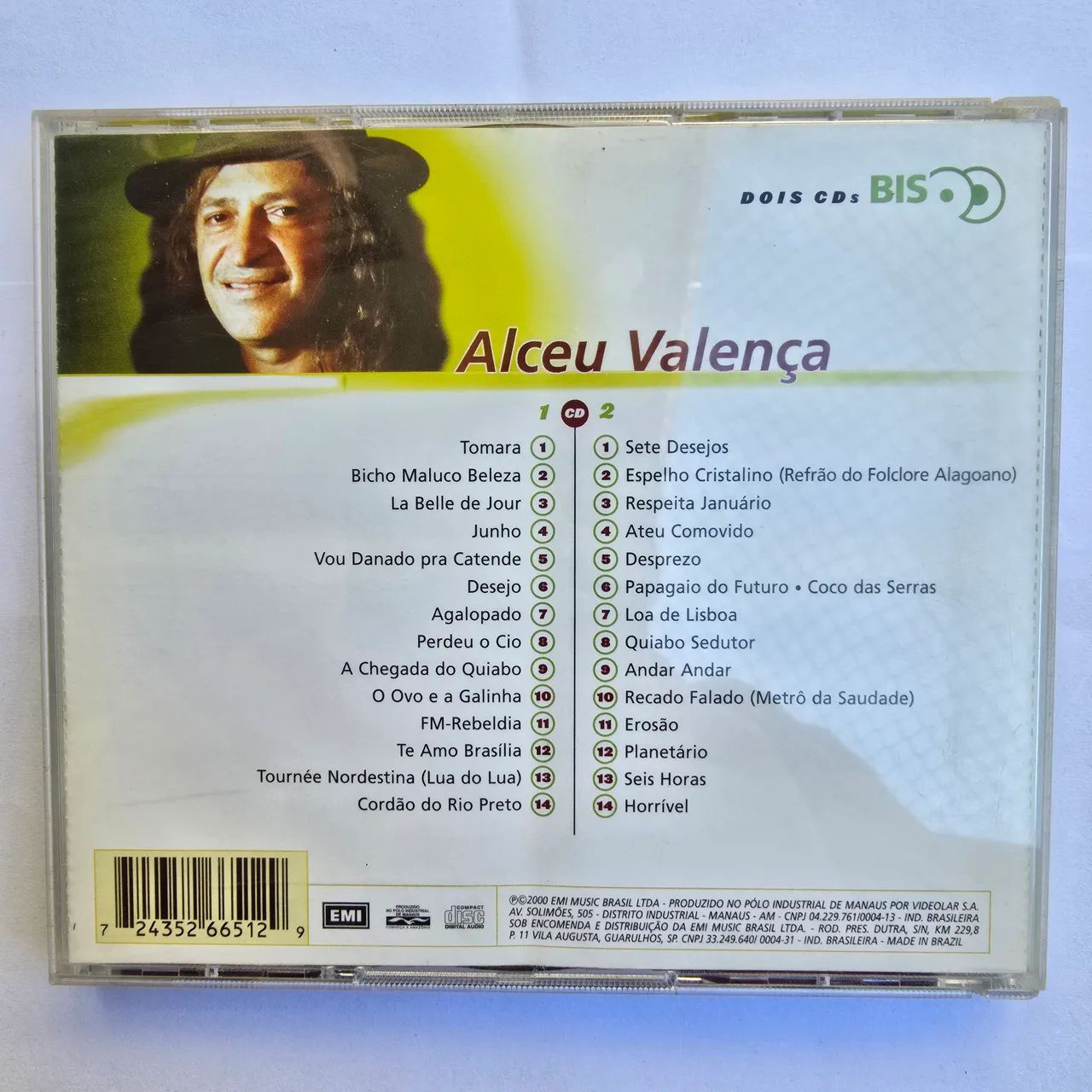 CD Alceu Valença duplo - Foto 2