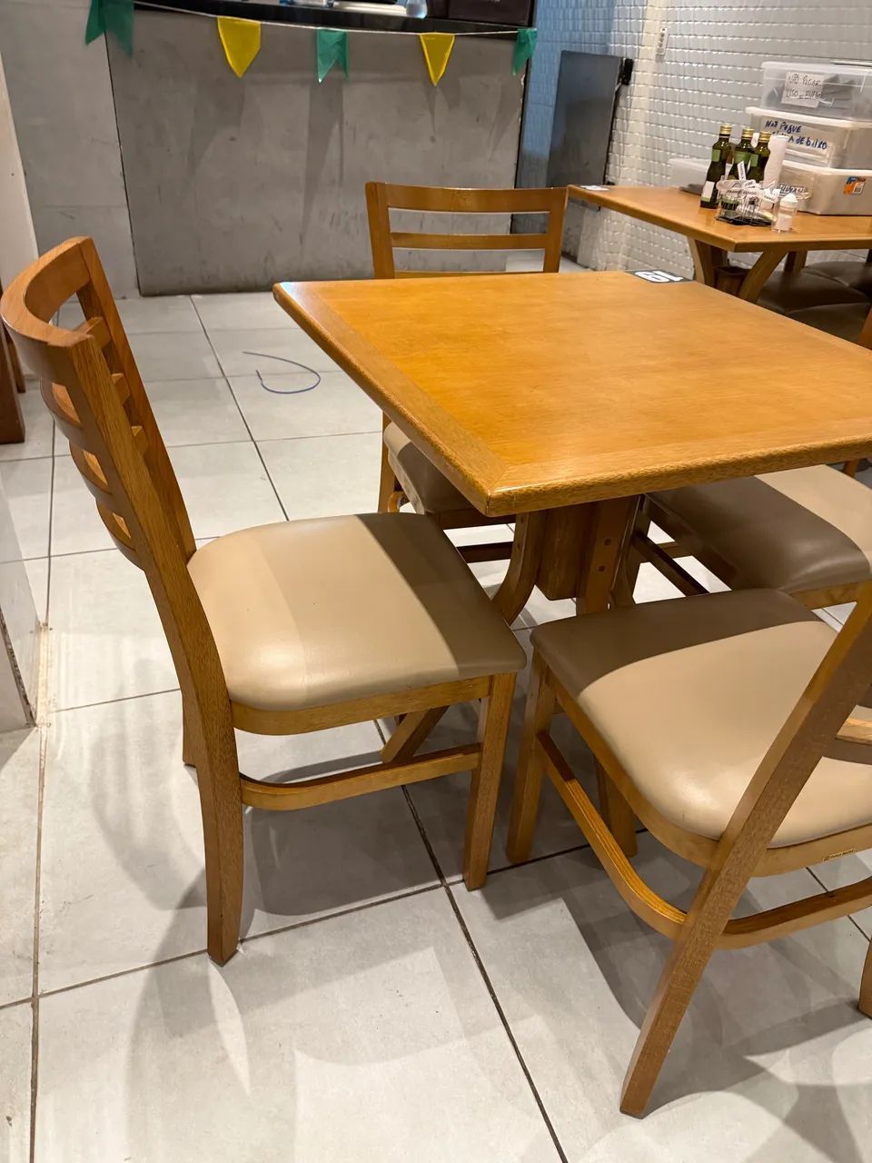 Conjunto de mesa para restaurante  - Foto 3