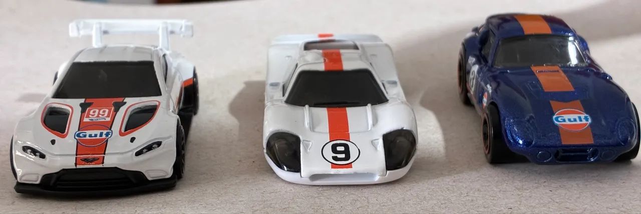 Trio Hot Wheels Gulf - Foto 2