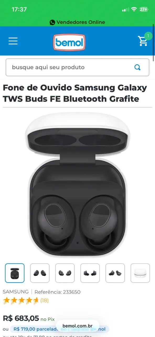 fone bluetooth samsung  - Foto 3