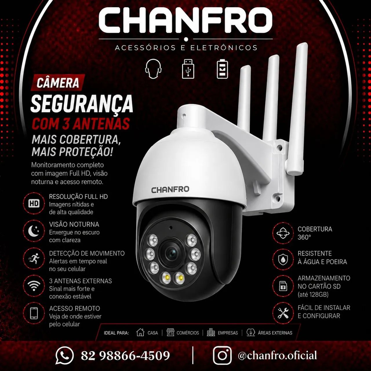 Câmera de segurança 