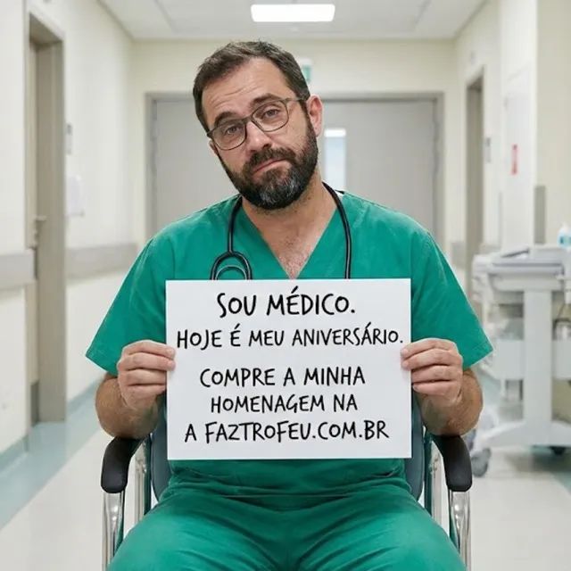 Seu médico está aniversariando hoje?