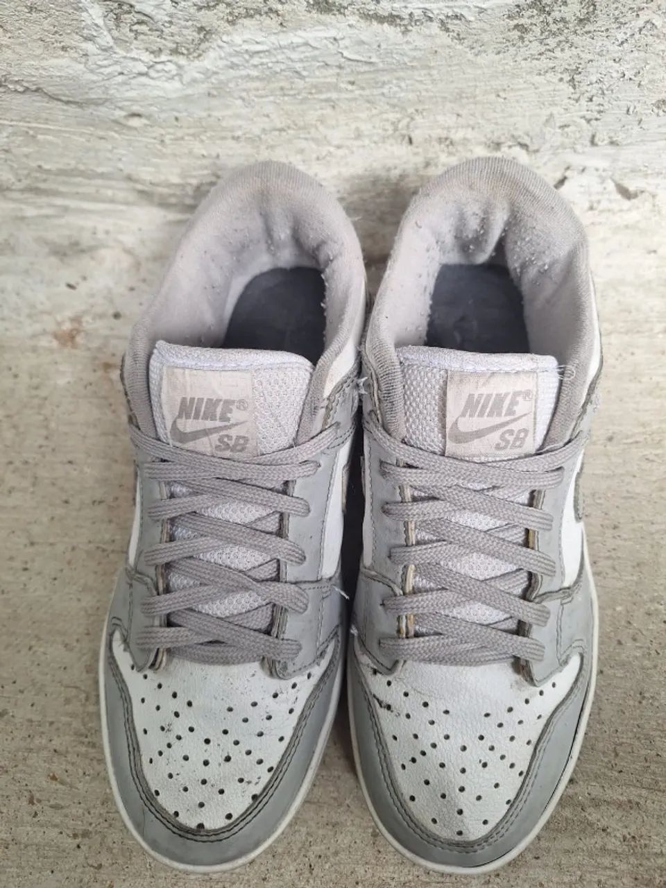 tênis nike sb cinza 35 - Foto 4