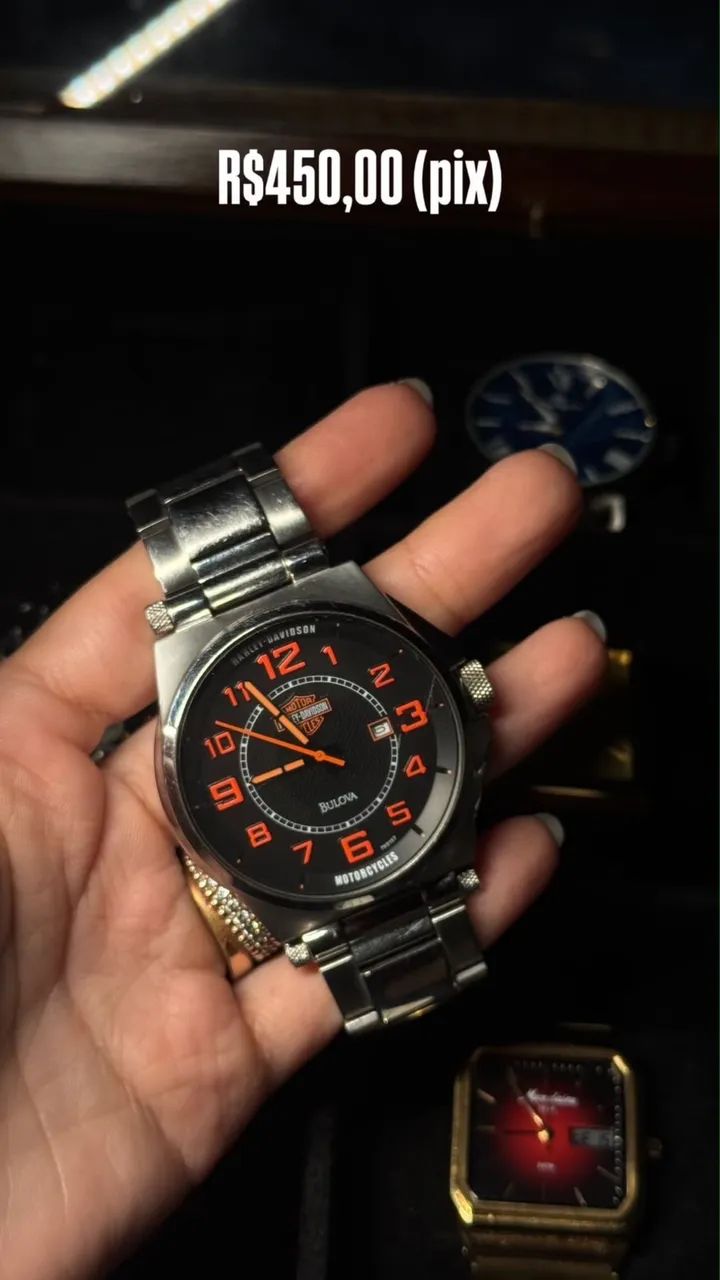 Relógio Bulova Harley Davidson