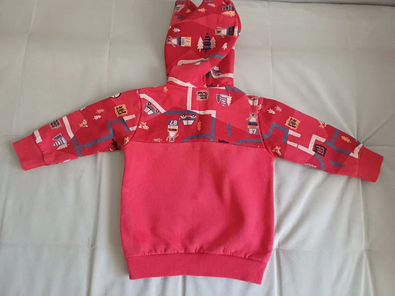 Blusa moletom bebê 9-12 meses - Foto 4