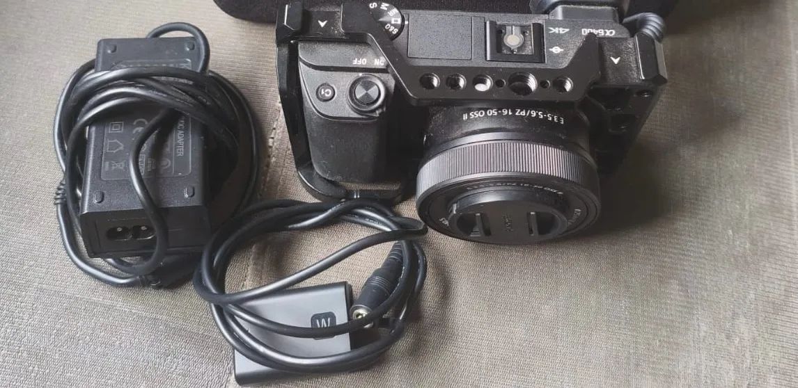 Câmera Sony com kit completo  - Foto 2