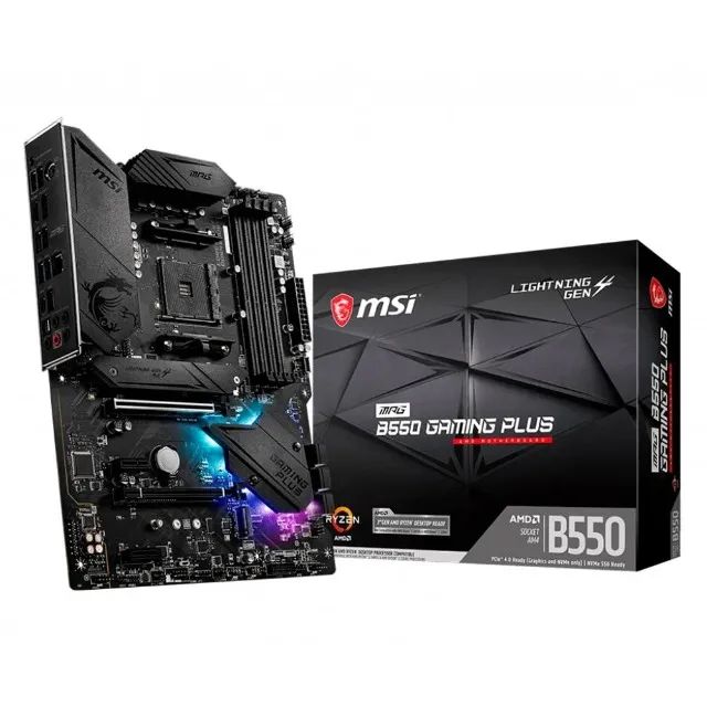 MSI B550 GAMING PLUS 中古 中古】MSI MPG B550 GAMING PLUS B550/AM4/ATX【ECセンター】保証期間