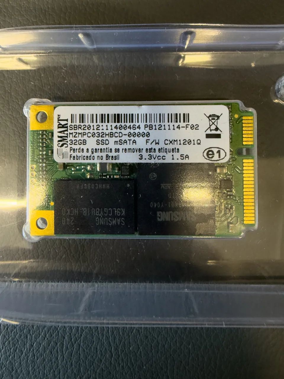 SSD 32GB mSATA Samsung  - Foto 2