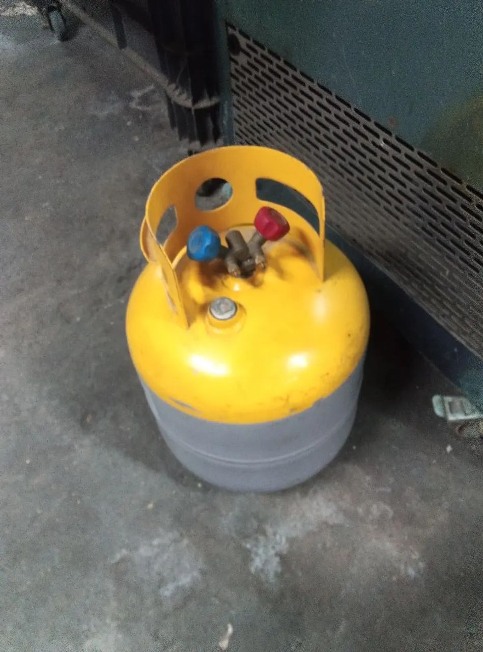 Recolhedora fluido refrigerante com tanque de gas - Foto 2