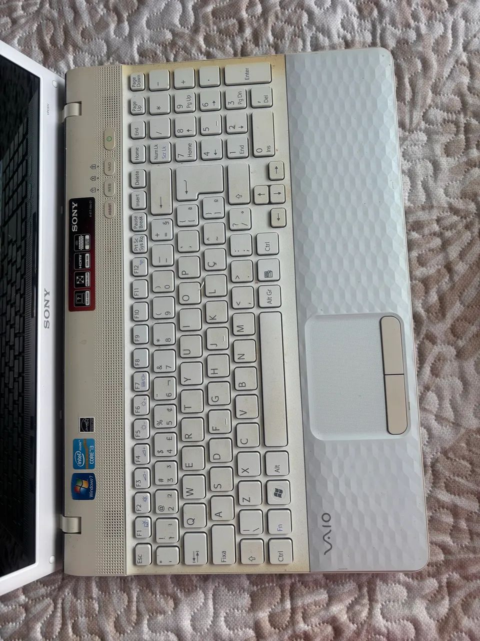 Notebook Sony vaio - para retirada de peças - Notebooks