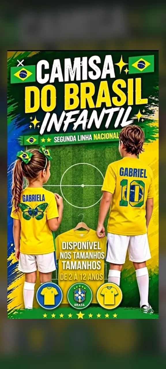 Camisa personalizada infantil 40$