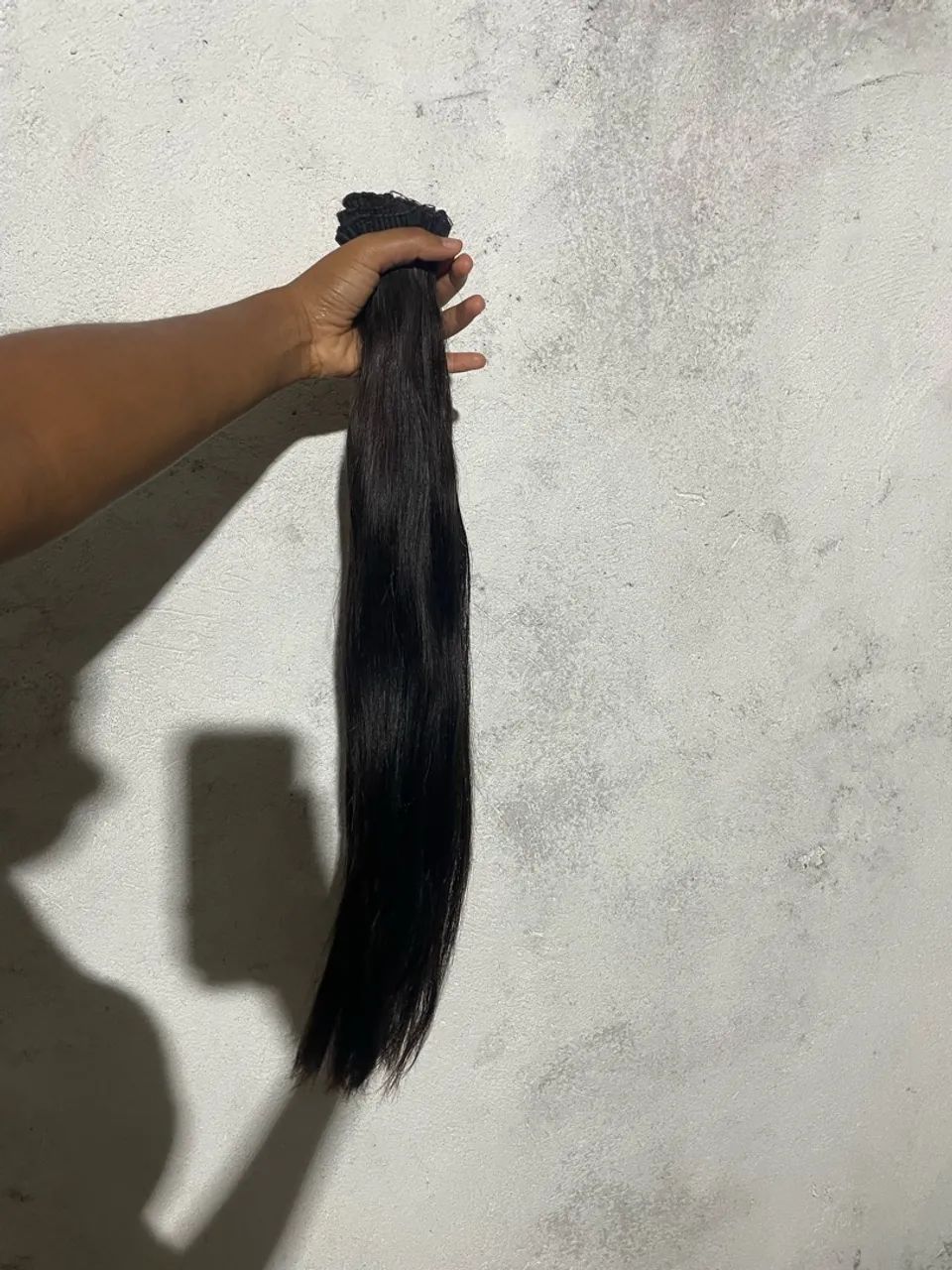 Vendo 3 telas de cabelo humano
