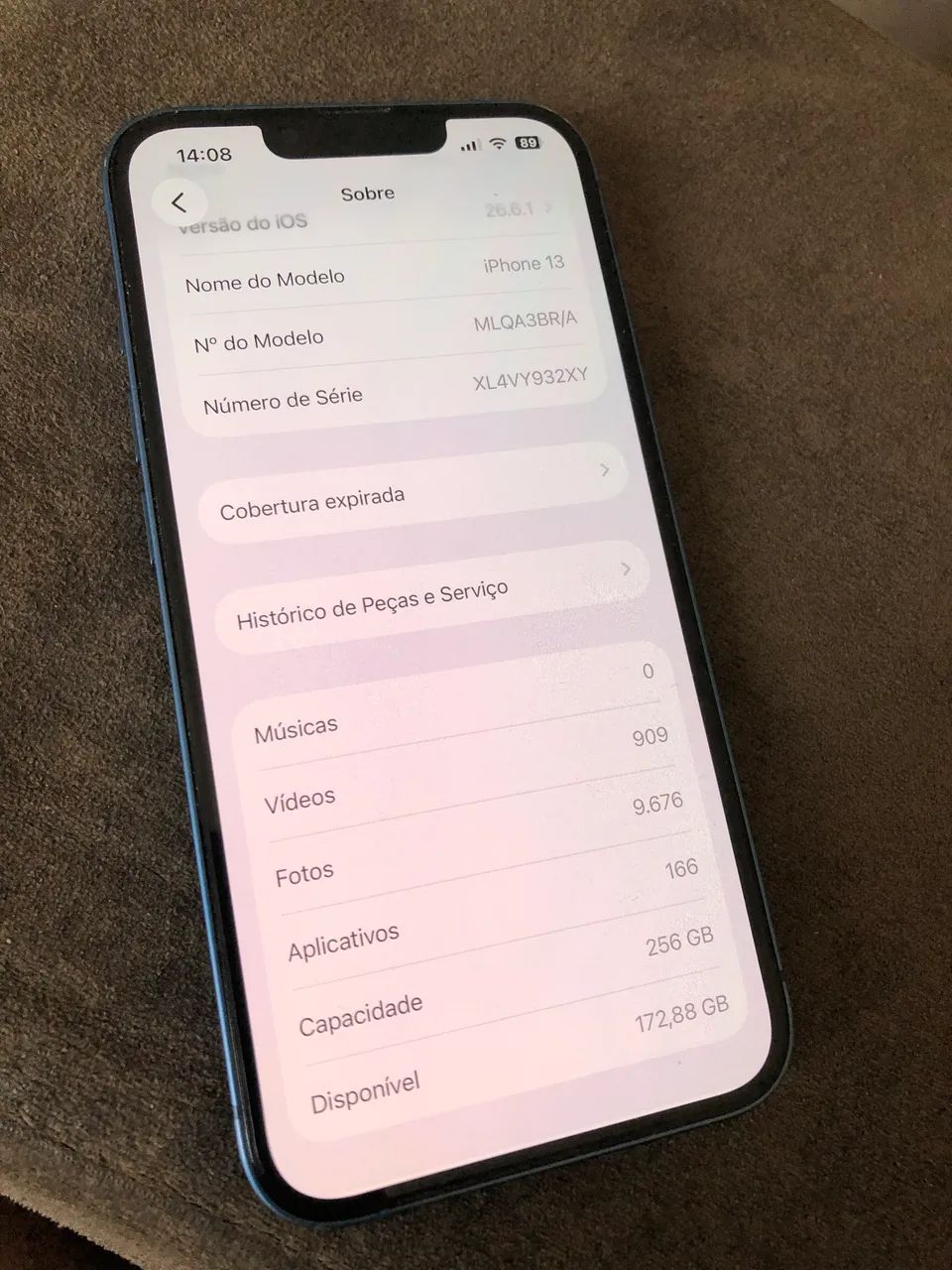 iPhone 13 256gb Azul. Ótimo estado . - Foto 3