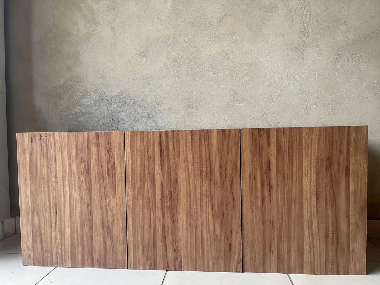BALCÃO DE MDF E ARMÁRIO DE MDF