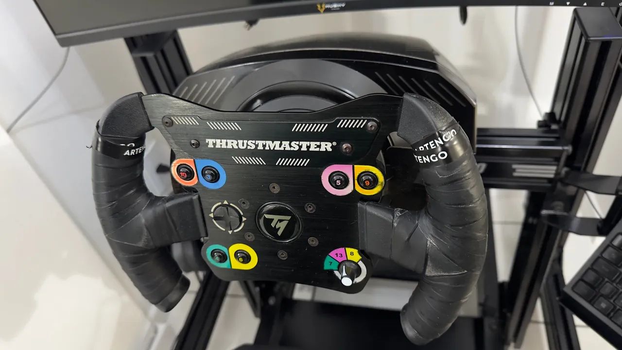 Vendo Base e Volante THRUSTMASTER TSPC - Foto 2