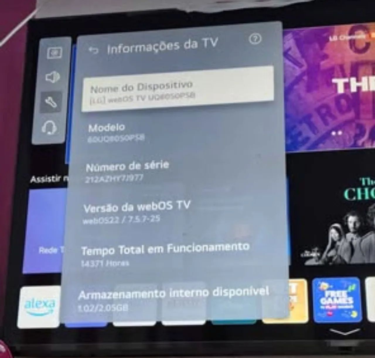 Smart Tv 4k LG 60 polegadas  - Foto 5