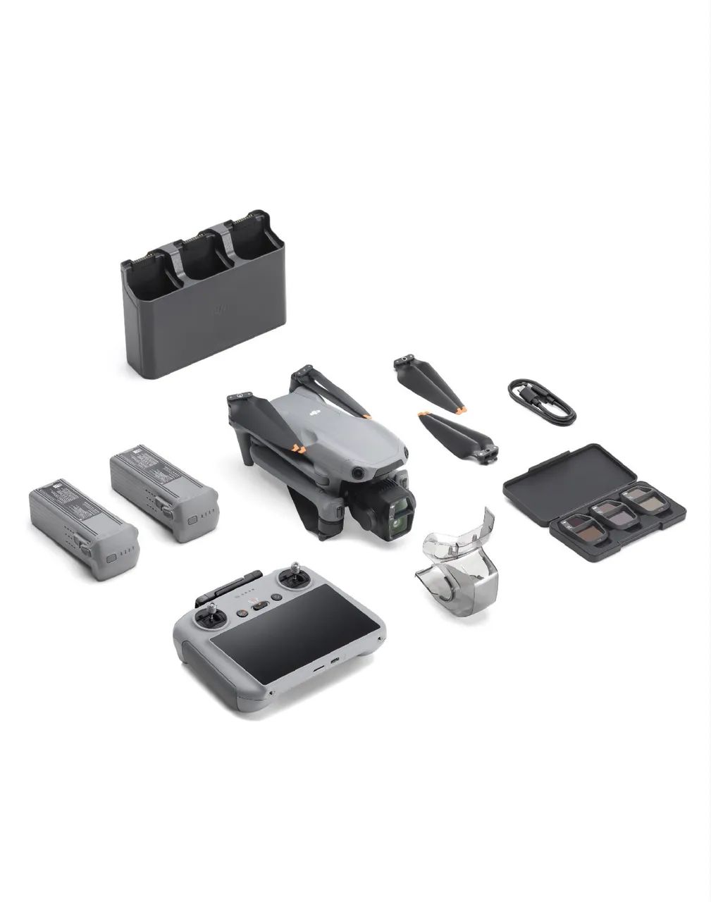DJI Air 3S Fly More Combo com DJI RC 2 (Controle com Tela) + Kit Completo - Foto 5