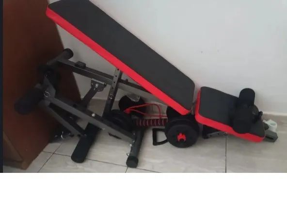 Cadeira de Musculação e Alteres - Foto 3