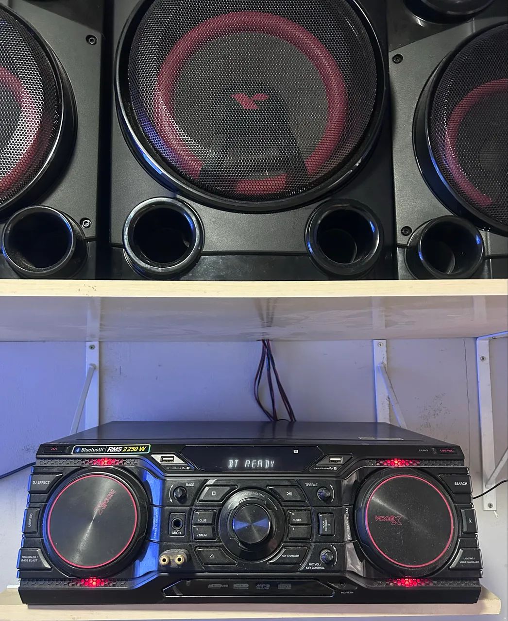 Som LG Cm 8450 Bluetooth 2250w RMS - Foto 5