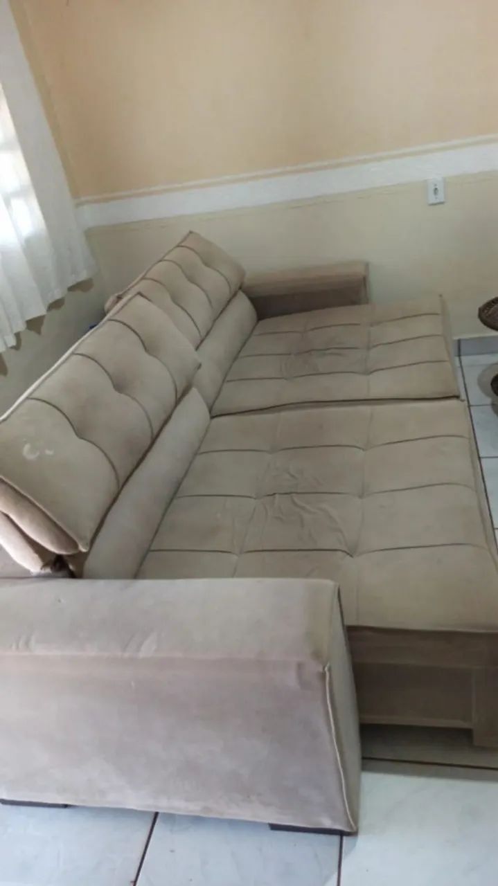 SOFA RETRÁTIL 2 metros, R$1200 - Foto 4