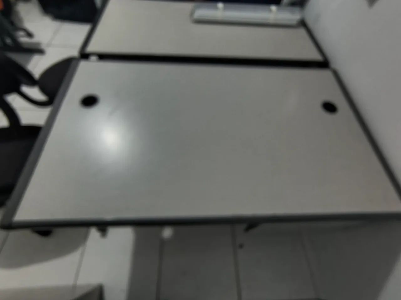 Mesa em aço escritório  - Foto 4