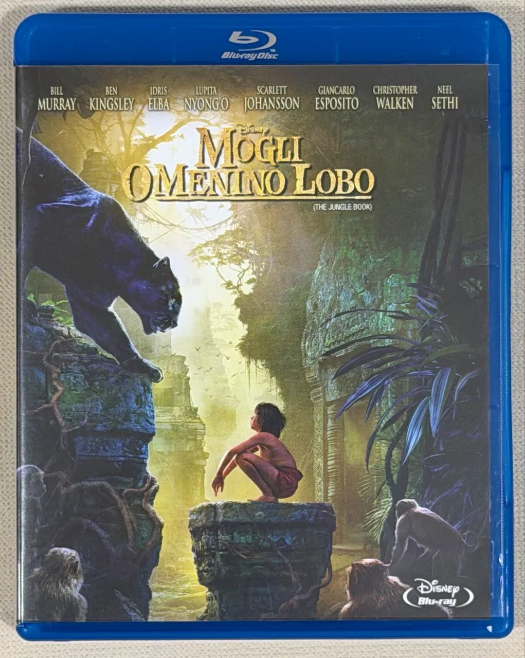 BLU-RAY MOGLI O MENINO LOBO (ORIGINAL)