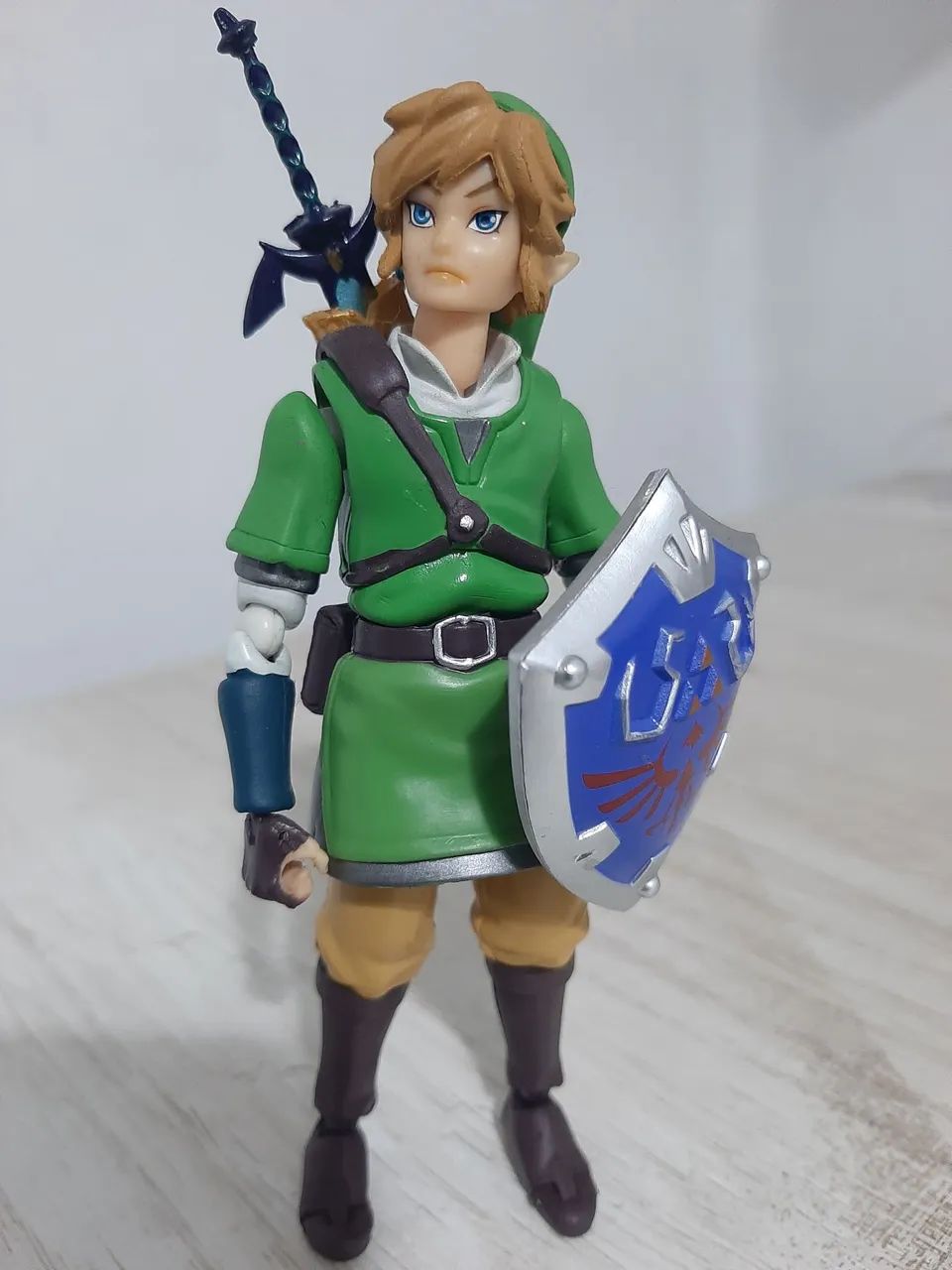 Boneco link Zelda skyward sword nintendo - Foto 3