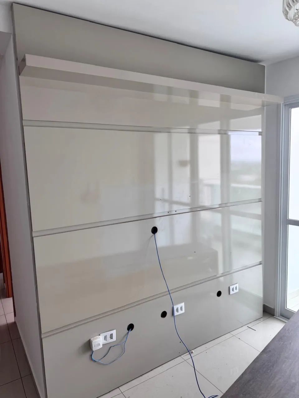Vendo painel + rack de tv R$ 3.500,00