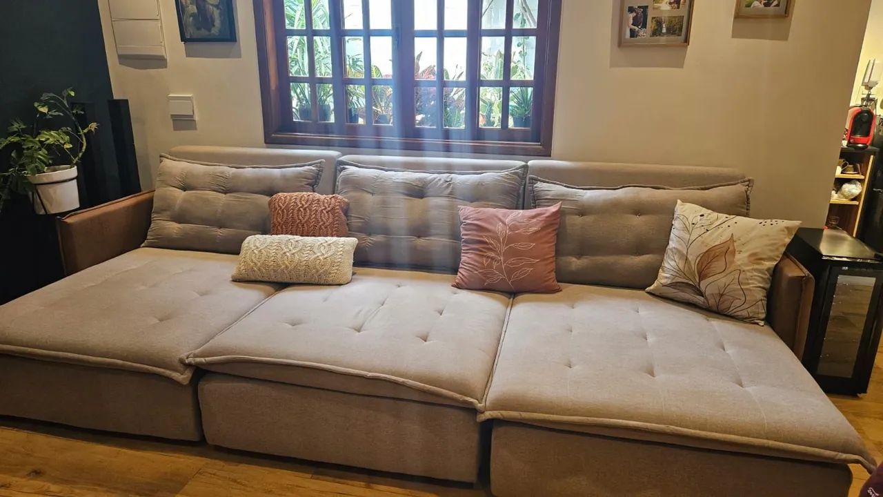 Sofá grande 3,5m (8 lugares) - Foto 2