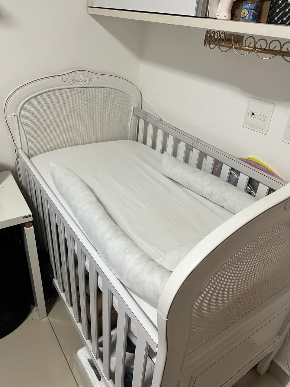 Berco estilo provençal branco - Foto 2