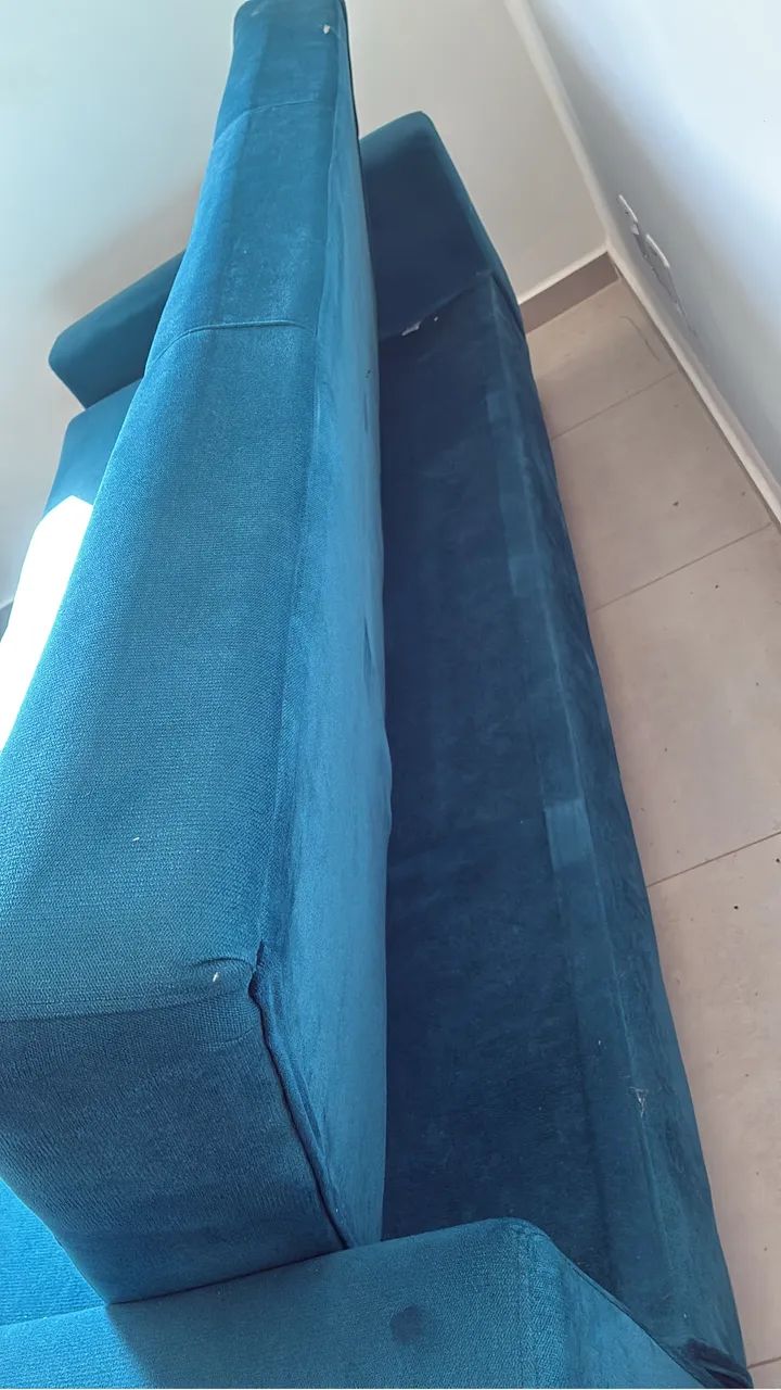 Sofá cama 3 lugares com baú  - Foto 4