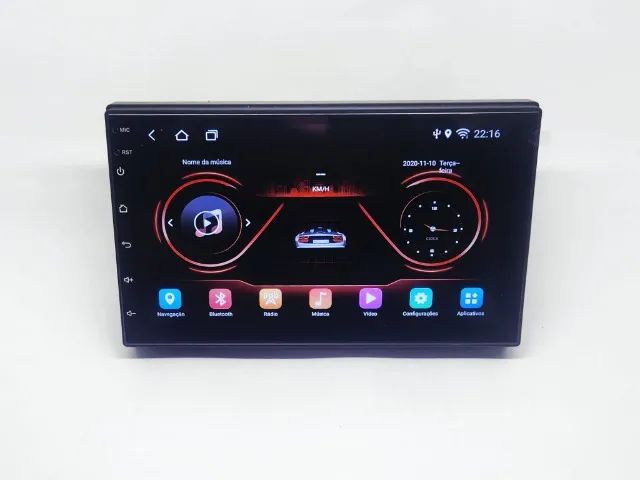 Multimídia Android 7 polegadas 2din GPS Carplay - Foto 3